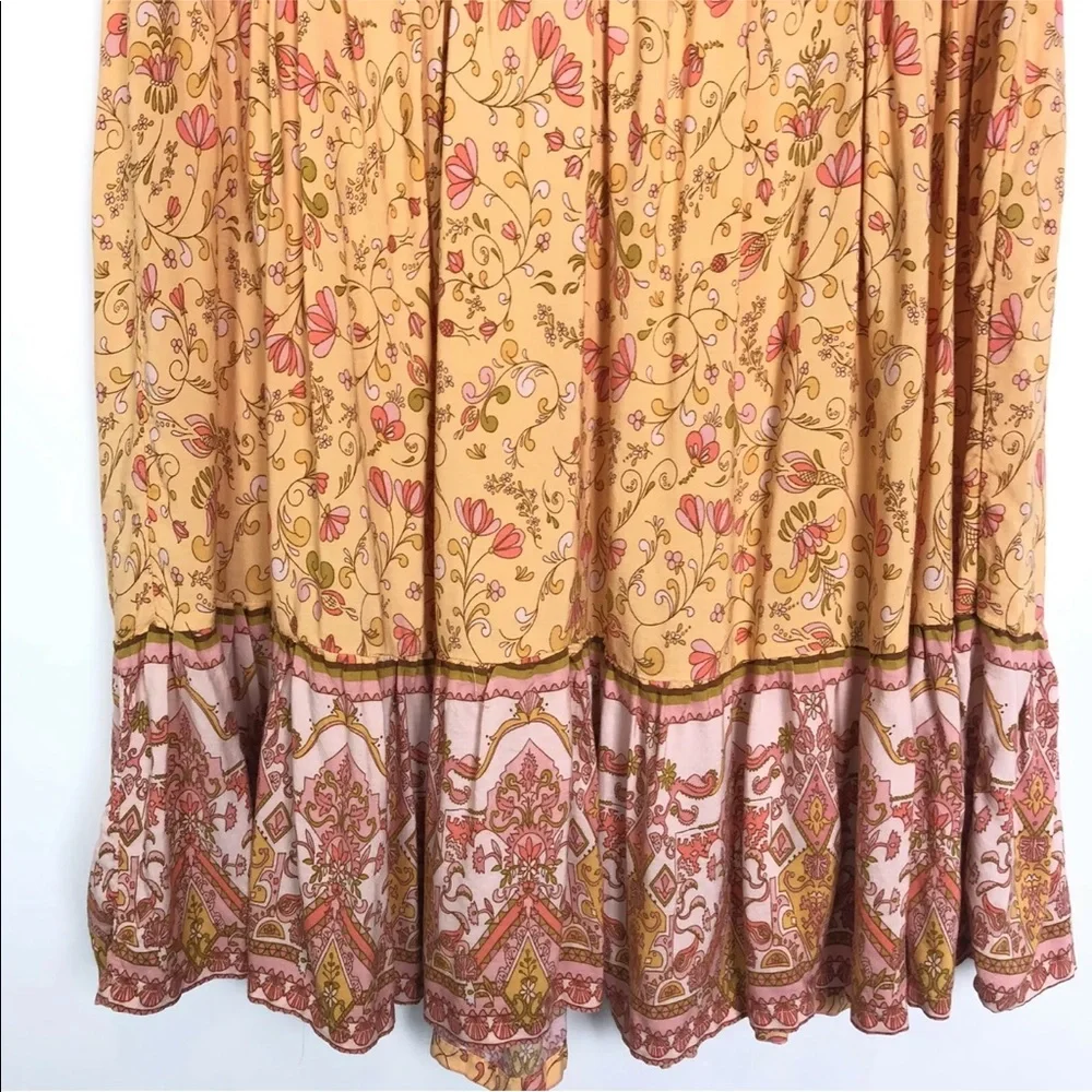Petal + Pup Febe short sleeve floral dress with a ruffle hem 
Size Small - Picture 8 of 8